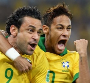 Scolari and Neymar reflect on Brazil's Confederations Cup victory - video