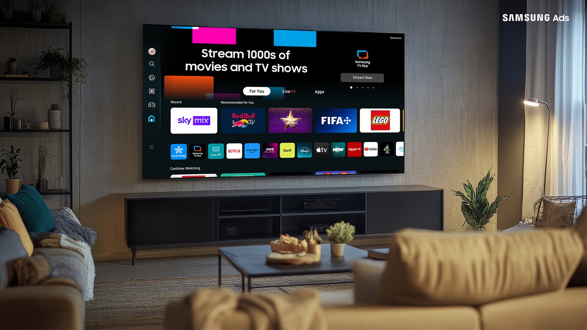 Samsung TV Plus opens up to Amazon DSP across Europe