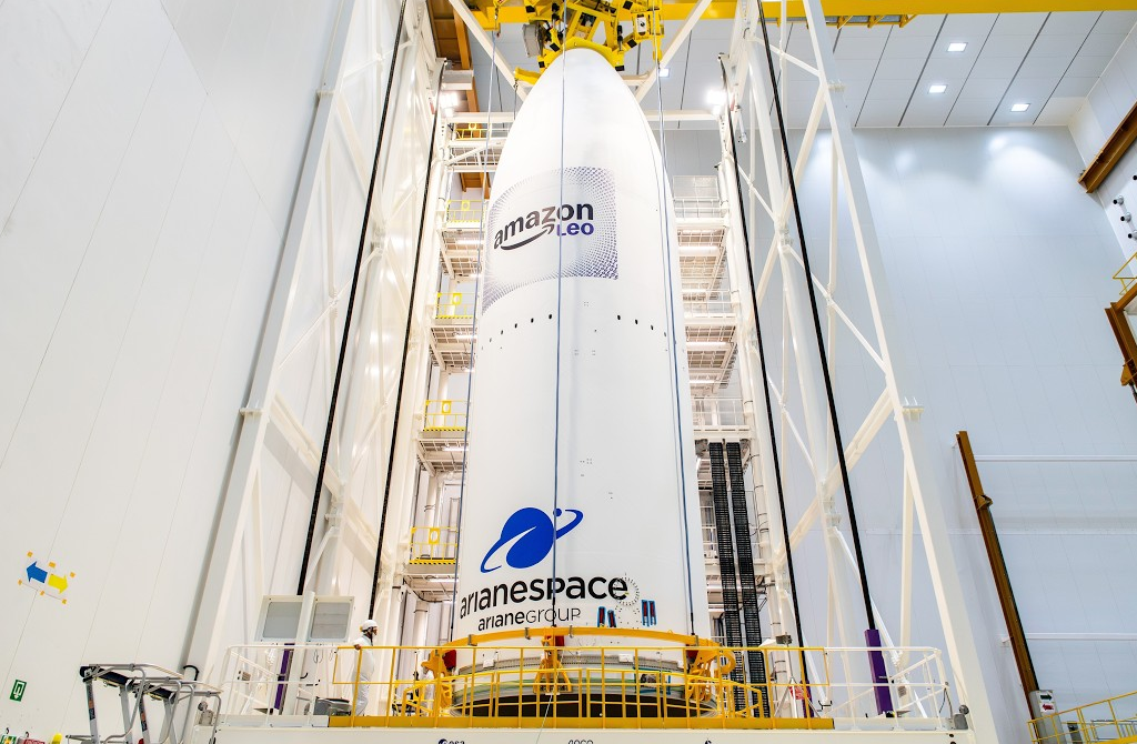 Arianespace readies Amazon Leo launch